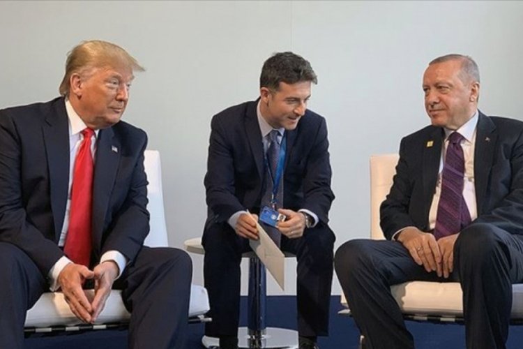 Erdoğan, Trump'la bir araya geldi