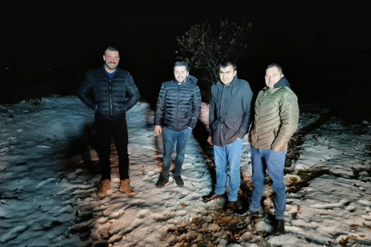 Tekirdağ'da kar yağışı