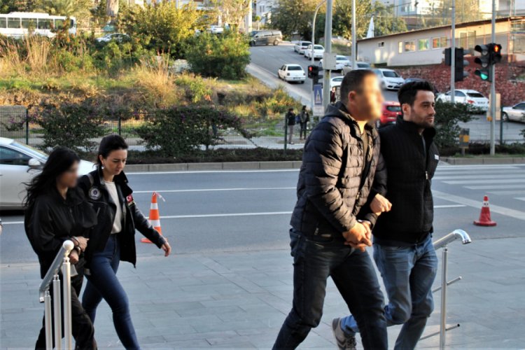 Uyuşturucu şüphelilerinden gazetecilere: ''Çek Alanya yakışıklı görsün''
