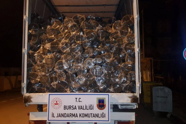 Bursa'da TSK için üretilen nano teknoloji kamuflaj kıyafetlerini çalan hırsızlar yakalandı