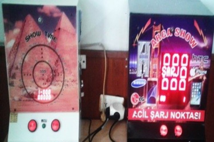 Kumar oyun makineleri ele geçirildi