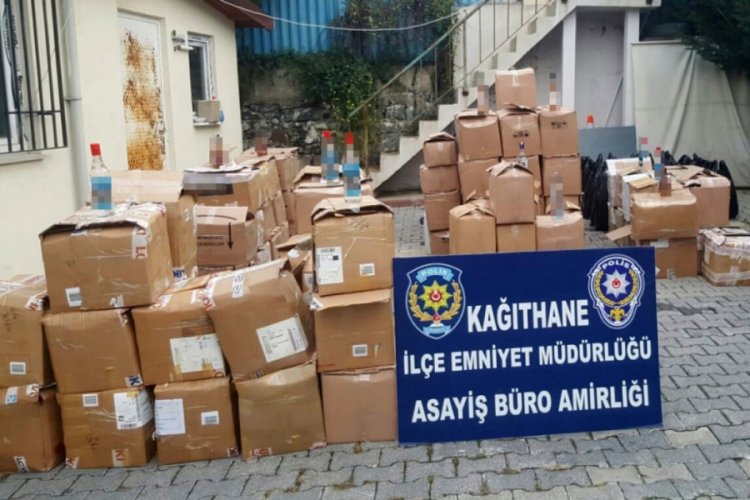 Kaçak alkol satışı yapanlara operasyon: 2 gözaltı