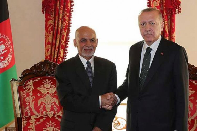 Cumhurbaşkanı Erdoğan, Eşref Gani ile görüştü