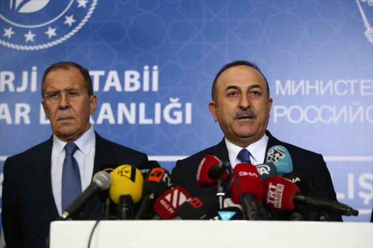 Çavuşoğlu: Erdoğan ve Putin Libya için ateşkes çağrısı yapıyor