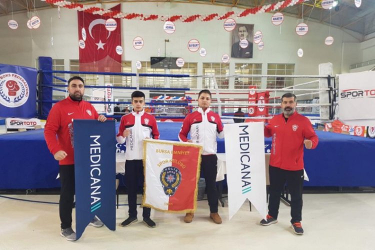 Bursa Emniyet Spor Kulübü boks takımından büyük başarı