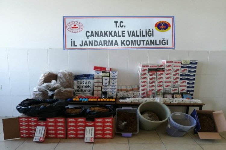 Ruhsatsız sarmalık tütün operasyonu yapıldı