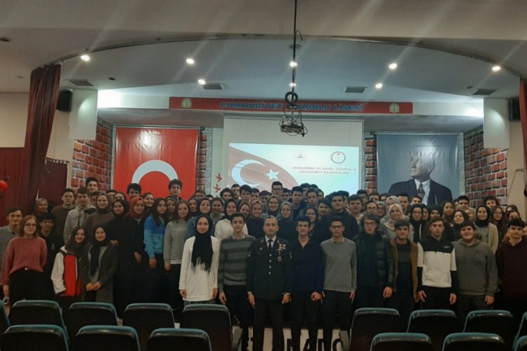 Jandarma ve Sahil Güvenlik Akademisi öğrencilere tanıtıldı