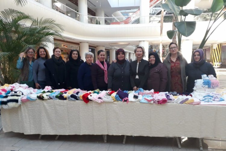 Bursa'da kadınlar evde ürettikleriyle aile bütçelerine destek olmak istiyor