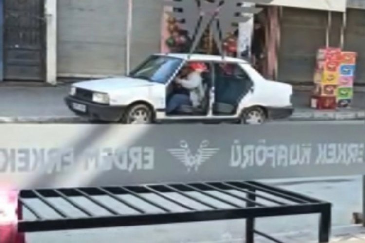 İki kapısı olmadan trafiğe çıktı