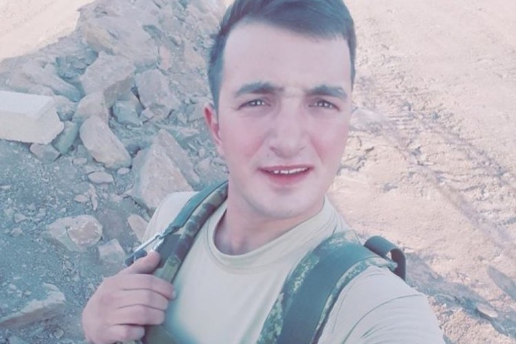 El bombasının yakınına düşmesiyle 1 asker şehit oldu