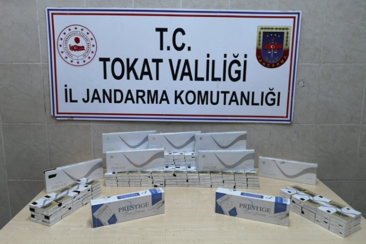 390 paket kaçak sigara çıktı