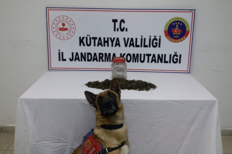 Kavanoz içinde uyuşturucu ele geçirildi