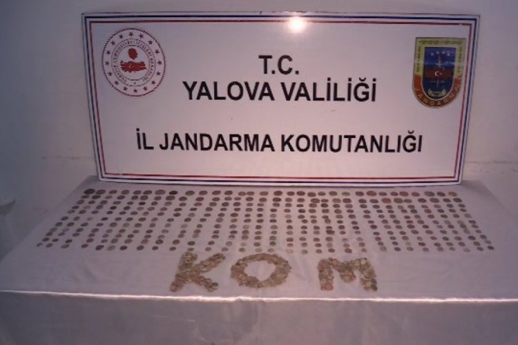Roma döneminden kalma 862 sikke ele geçirildi