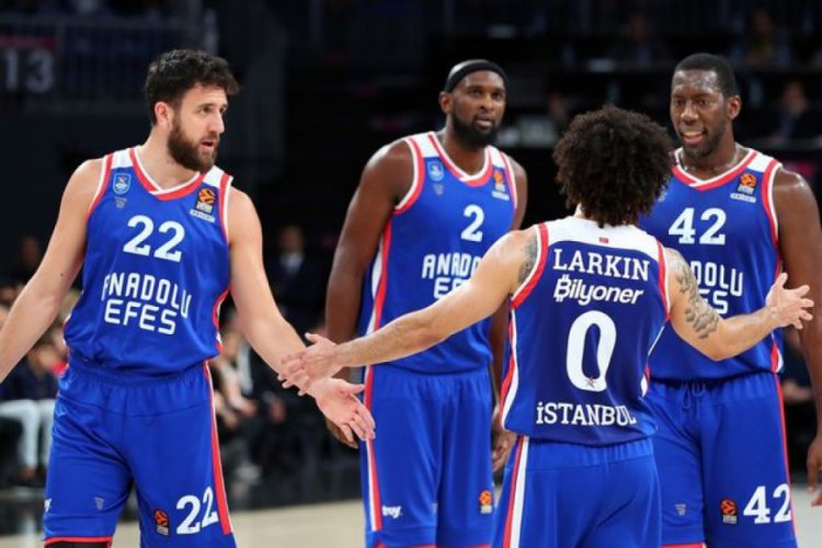 Anadolu Efes, ASVEL ekibini 101-74 yendi