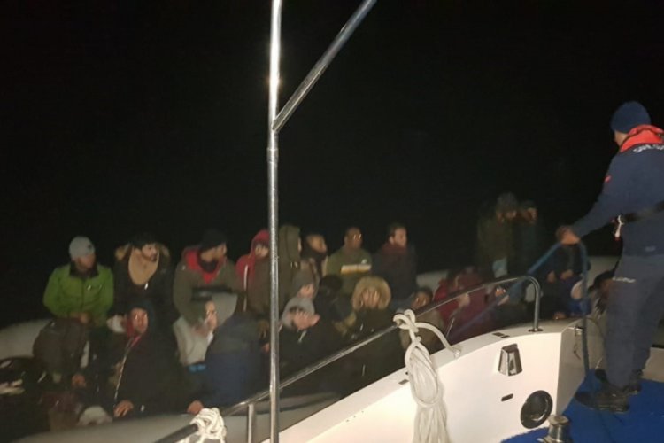 46 düzensiz göçmen yakalandı