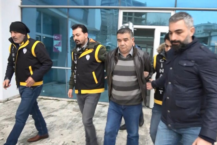 Bursa'da yakalanan korkunç cinayetin zanlısı adliyede