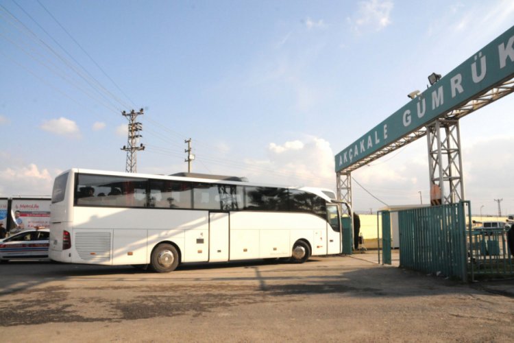 500 Suriyeli Tel Abyad'a döndü