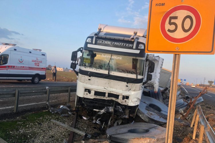 Nusaybin ipek yolunda trafik kazası