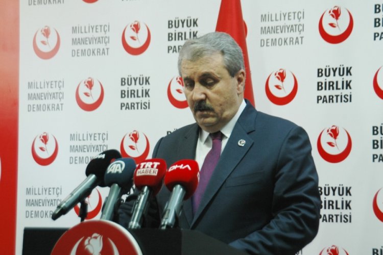 Destici: ''Tezkere çok yerinde olmuştur''