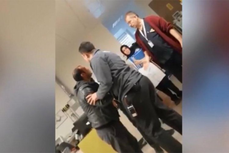 Hastanede tepki çeken olay: ''Dayanamıyorum hocam''
