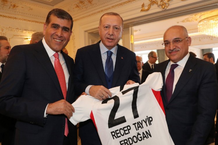 Cumhurbaşkanı Erdoğan, Altunkaya ve Büyükekşi'yi kabul etti