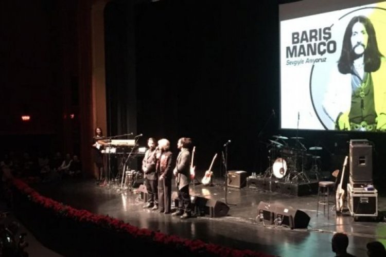 Barış Manço şarkılarıyla anıldı