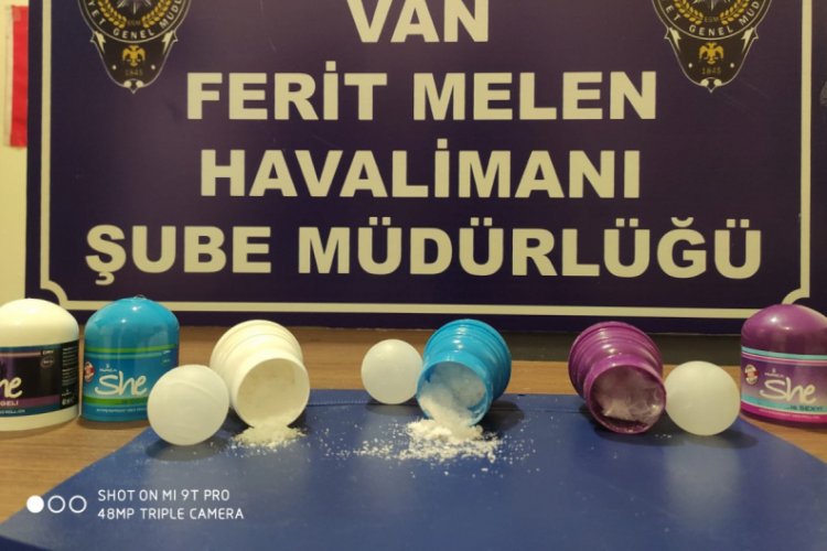 Deodorant şişesinde uyuşturucu bulundu