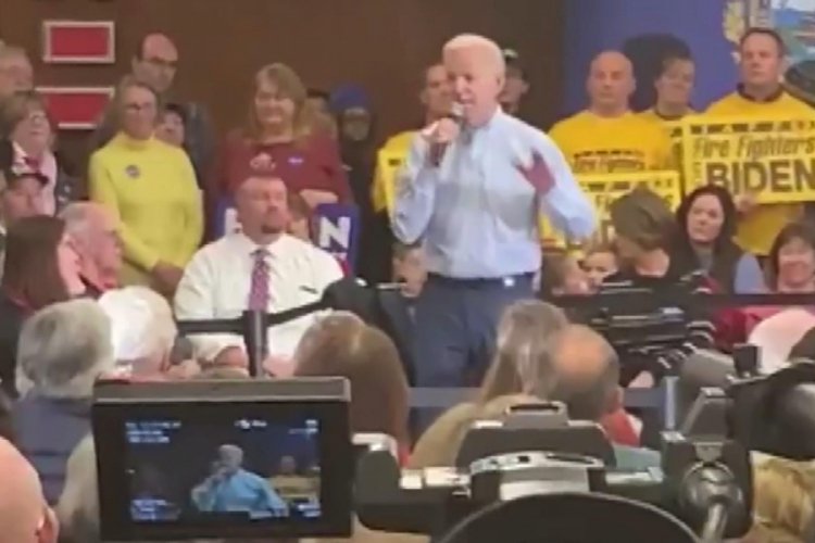 Joe Biden'dan kadın seçmene hakaret