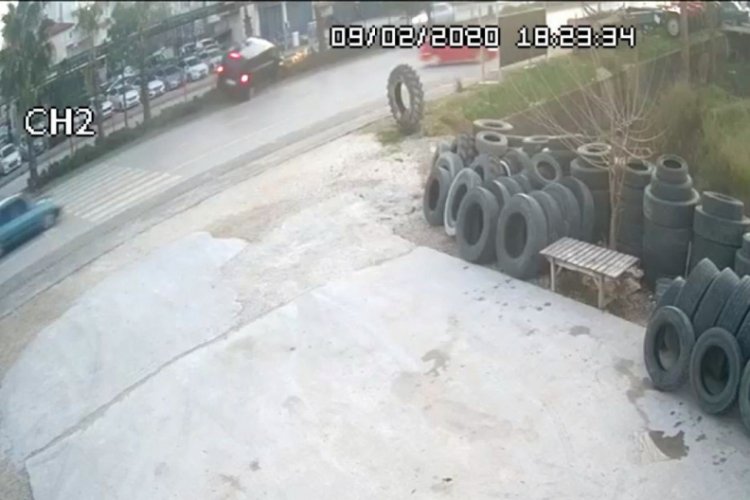 AK Partili Özhaseki, Türel ve Yılmaz'ın yaralandığı kaza kamerada