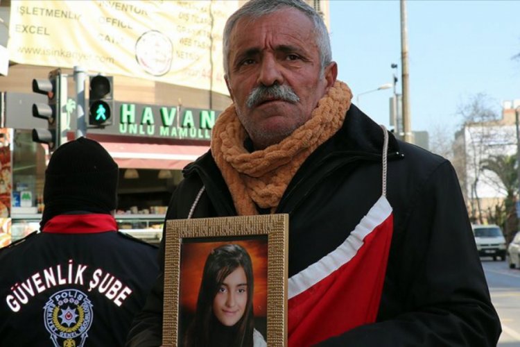 Kızı dağa kaçırılan baba evlat nöbetine