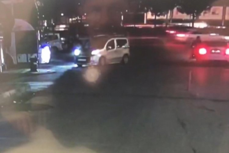 Makas tartışması: Önce aracına şişe attılar sonra darp ettiler