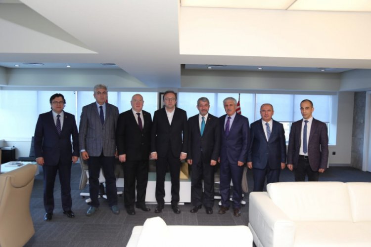 TGK'dan, BİK Genel Müdürü Duran'a ziyaret