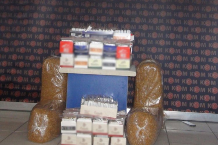 Kırıkkale'de tütün kaçakçılığı operasyonu