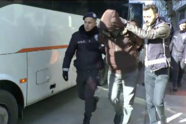 Suç örgütü operasyonunda 59 kişi adliyeye sevk edildi