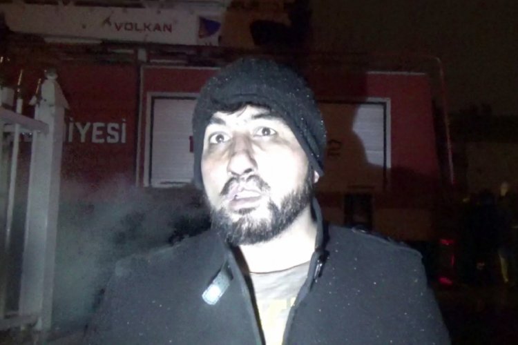 Namaza kalkan müezzin faciayı önledi