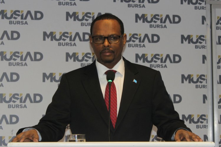 MÜSİAD Bursa Somali Türkiye Büyükelçisi'ni ağırladı