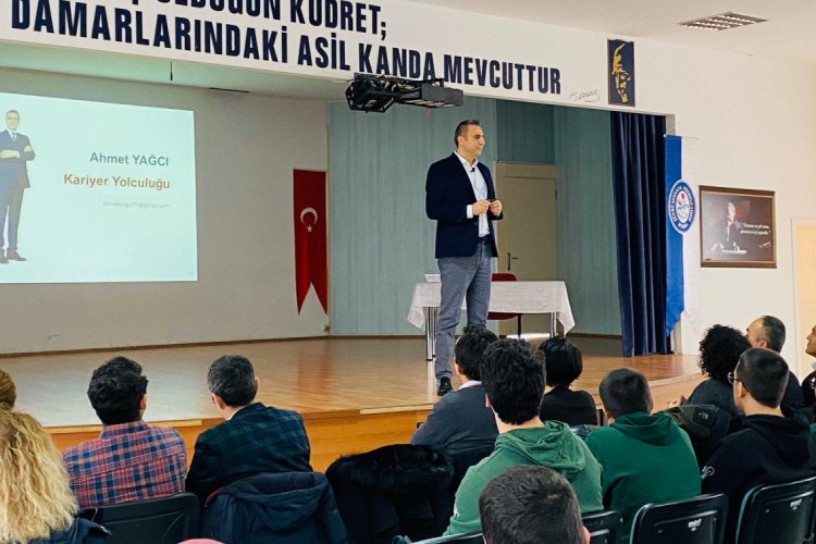 Bursalı öğrencilere iş yaşamı hakkında tavsiyeler