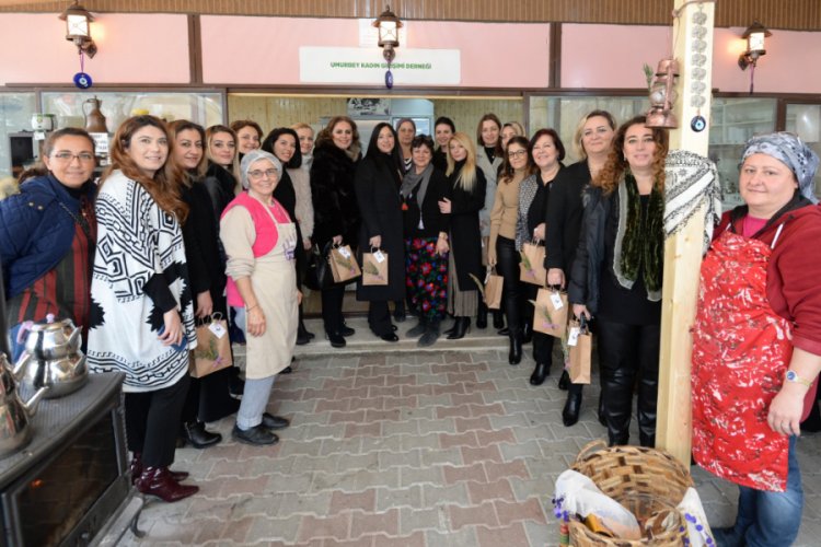 Bursalı kadın girişimciler Gemlik'te buluştu