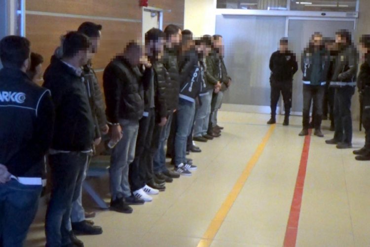 160 kilo eroin ve 1 milyon 200 bin uyuşturucu hapa 11 gözaltı