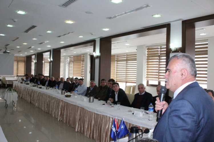 Bursa Keles köy dernekleri Cittaslow için bir araya geldi