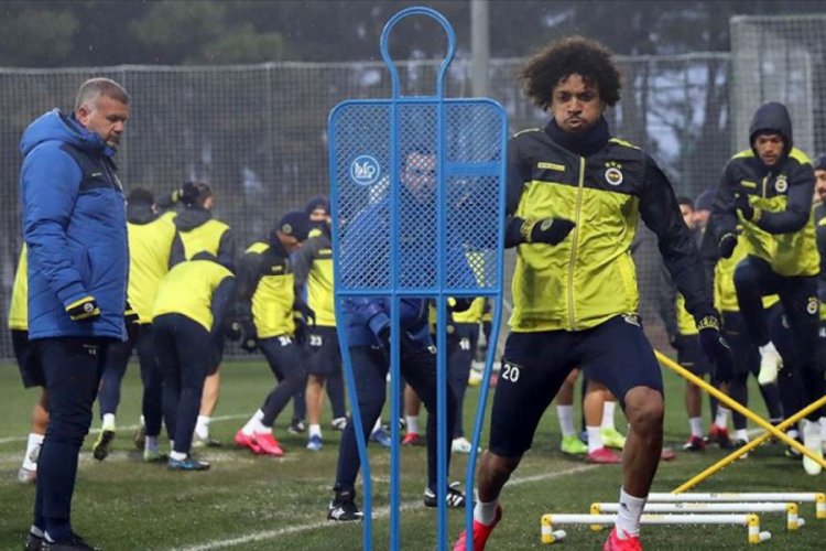 Fenerbahçe'de MKE Ankaragücü maçı hazırlıklarını sürdürdü