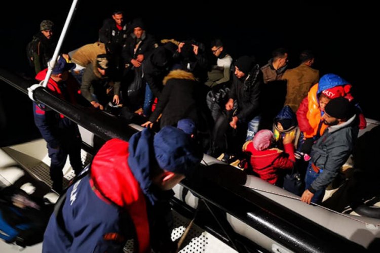 21 düzensiz göçmen yakalandı