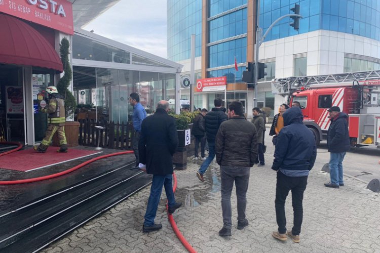 Restoranda yangın!