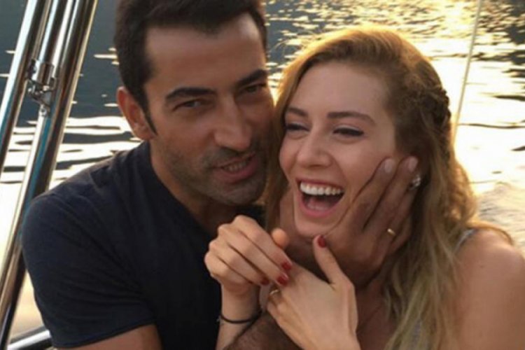Sinem Kobal'dan romantik poz
