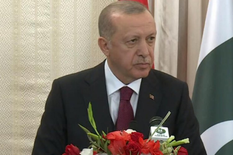 Cumhurbaşkanı Erdoğan ve İmran Han'dan ortak basın toplantısı