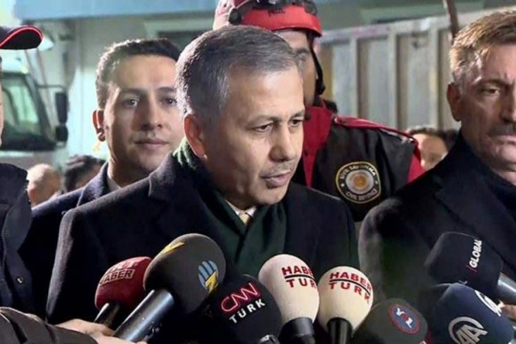 Vali Yerlikaya: ''Enkazın altında hiç kimsenin olmadığını düşünüyoruz''