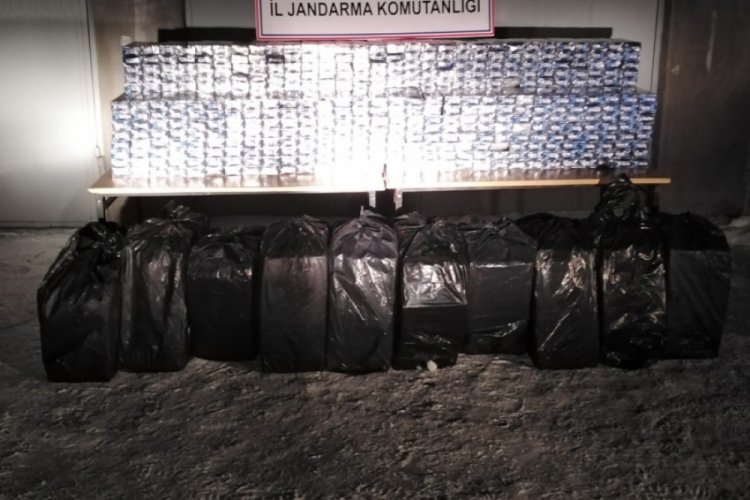 42 bin paket 'kaçak sigara' ele geçirildi