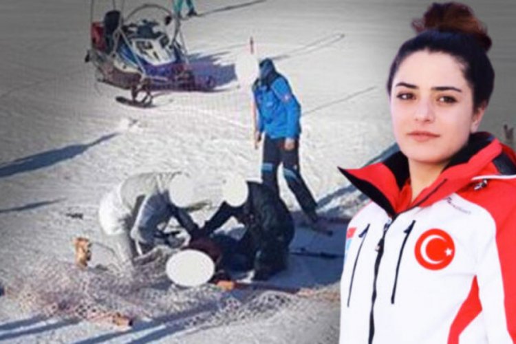 Milli kayakçı yarışma için gittiği Slovenya'da kahraman oldu!