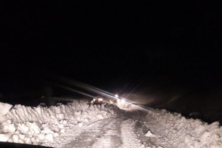 30 köy yolu ulaşıma kapandı