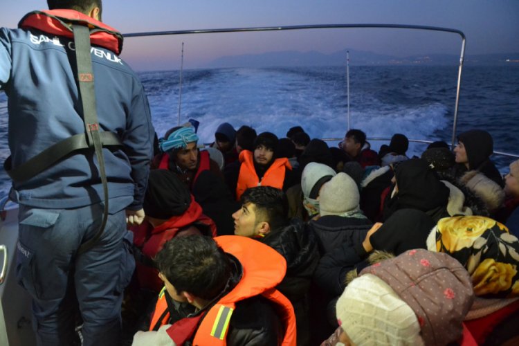 47 düzensiz göçmen yakalandı